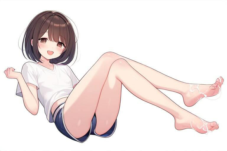 年下の女の子に癒しと快楽をもらう〜足コキでぶっかけする日々〜 画像9