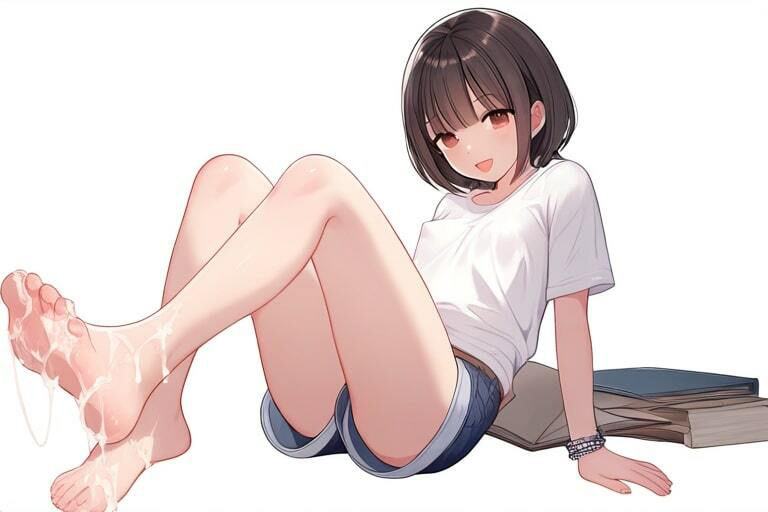 イケてる女の子は足技がお得意〜透き通った白色の足でふみふみ〜 画像7