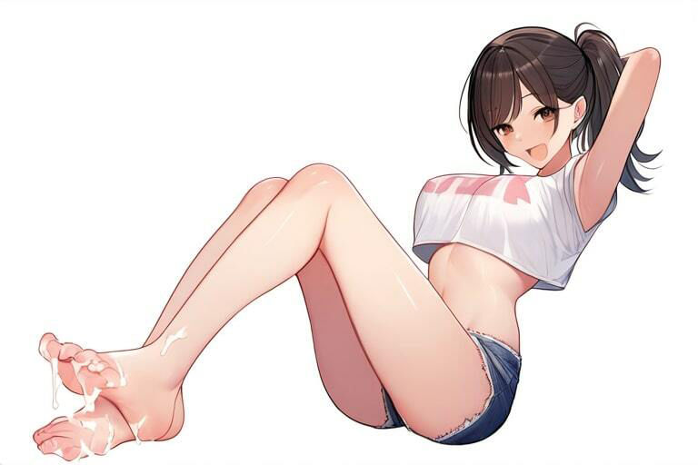 イケてる女の子は足技がお得意〜透き通った白色の足でふみふみ〜 画像10