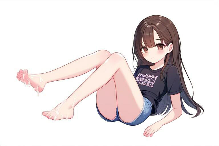 活発な女の子ほど性欲が強い〜悔しそうに足コキしてもらう〜 画像9