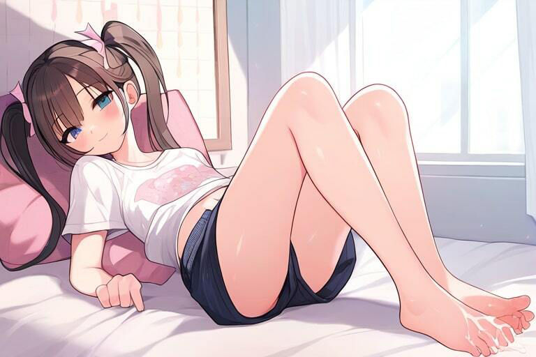 幸薄そうな女の子で足コキ捨て〜濃厚子種をぶっかける〜7