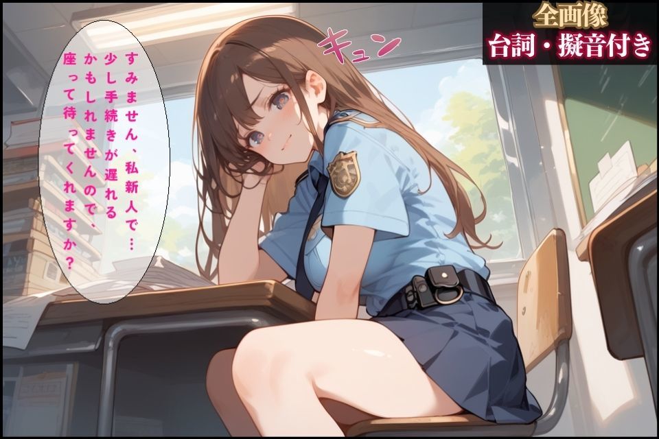 落とし物を届けに交番に行ったら可愛い女性警察官が1人だった【全画像台詞・擬音付き】_5