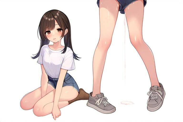 年下の女の子の足で性癖コキ捨てる〜ぶっかけてもいいですよ？〜_9