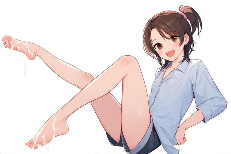 無口系女の子の足で足コキさせる〜何しても許してくれる天使〜 画像4