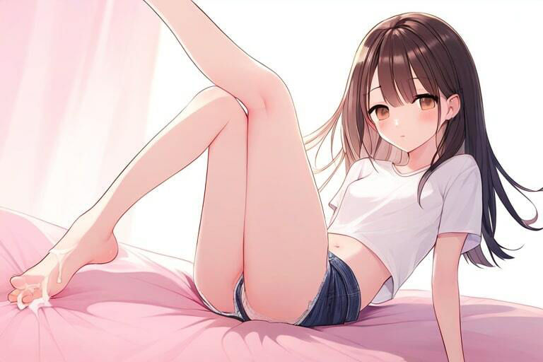 無口系女の子の足で足コキさせる〜何しても許してくれる天使〜 画像6