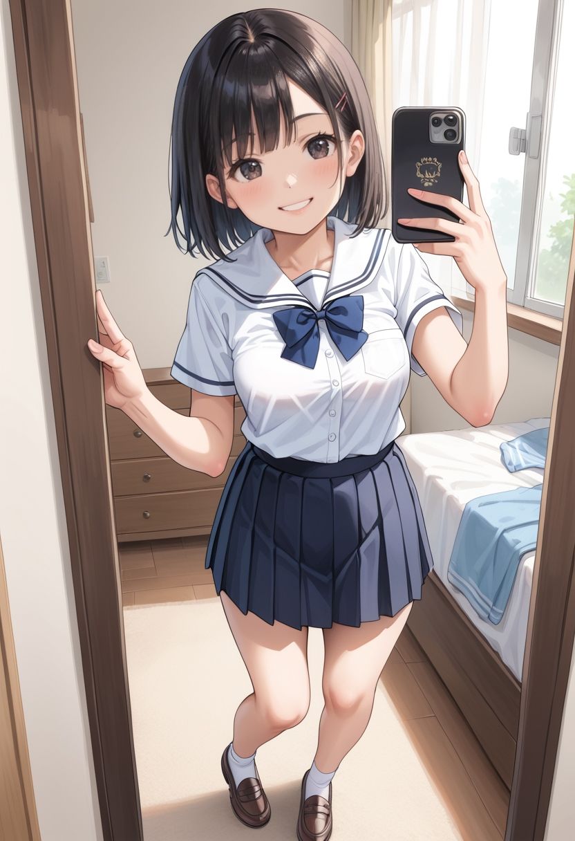 制服の中はどうなってるの？ 画像1