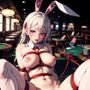 カジノのかわいいペット 白ウサギの調教日誌 イラスト集R18 292枚＋非エロ52枚