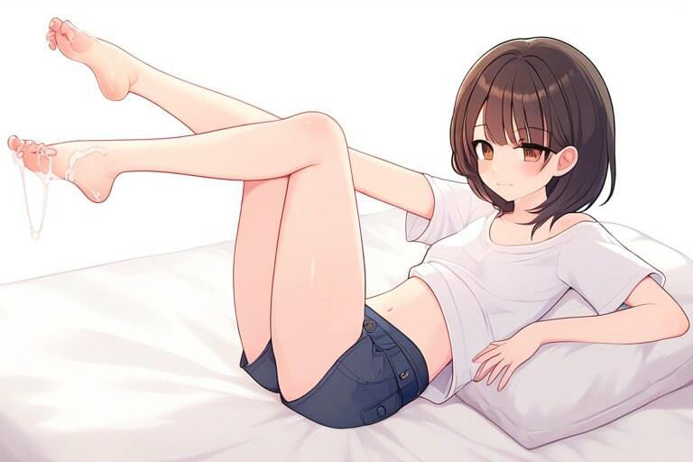 部活終わりの女の子に踏んでもらう〜エッチなマネージャー〜_3