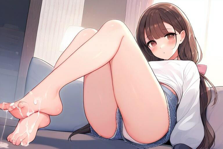 部活終わりの女の子に踏んでもらう〜エッチなマネージャー〜_8