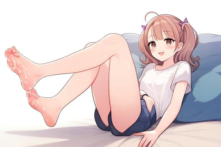 生意気な女の子に足蹴にされる〜メスの足コキで調教〜 画像6