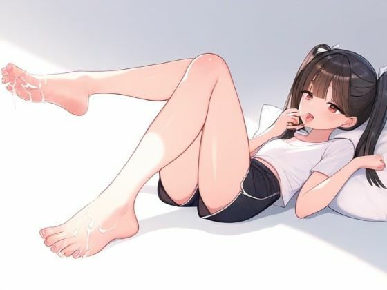 生意気な女の子に足蹴にされる〜メスの足コキで調教〜_1