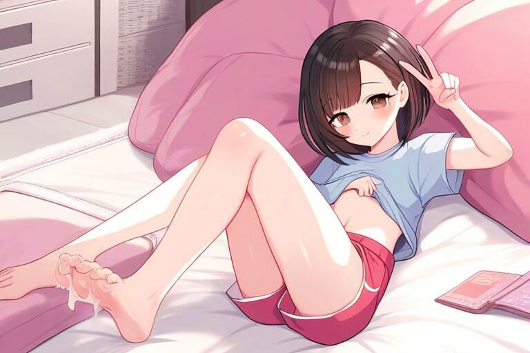 気持ちいいが好きな女の子〜足媚びでぴゅっぴゅ〜10