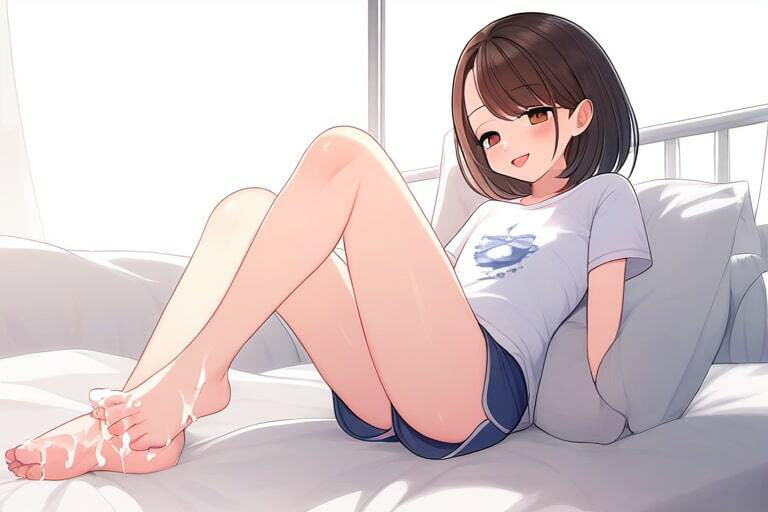 処女な女の子でも足コキできる…はず〜未知は気持ちいいで詰まってる〜_4