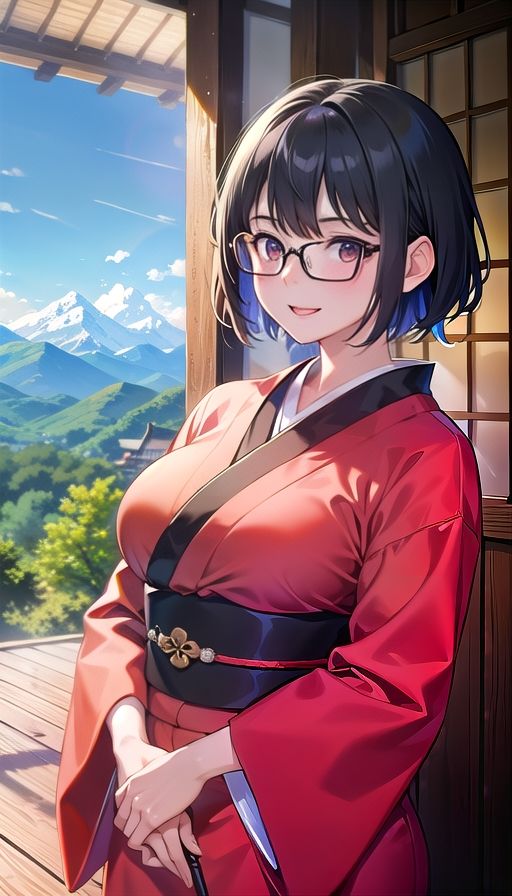 黒髪巨乳美人温泉旅行