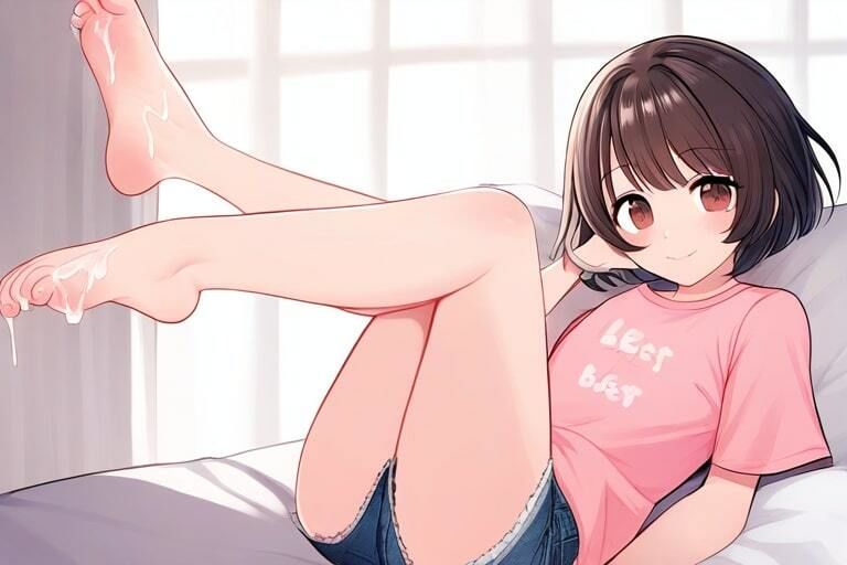 純粋な女の子をHに調教〜足コキはぶっかけが基本〜 画像3