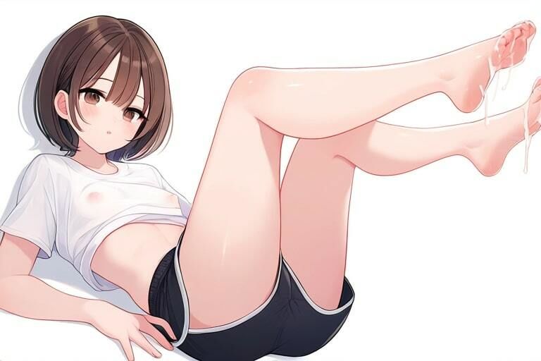 純粋な女の子をHに調教〜足コキはぶっかけが基本〜 画像4