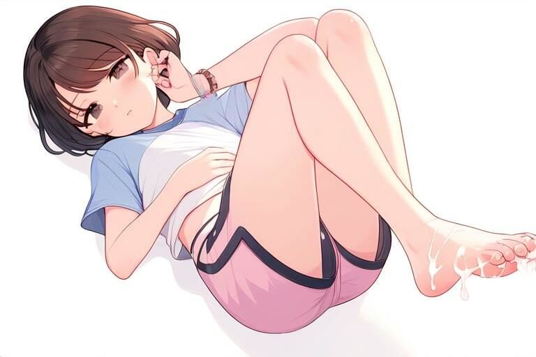 純粋な女の子をHに調教〜足コキはぶっかけが基本〜 画像9