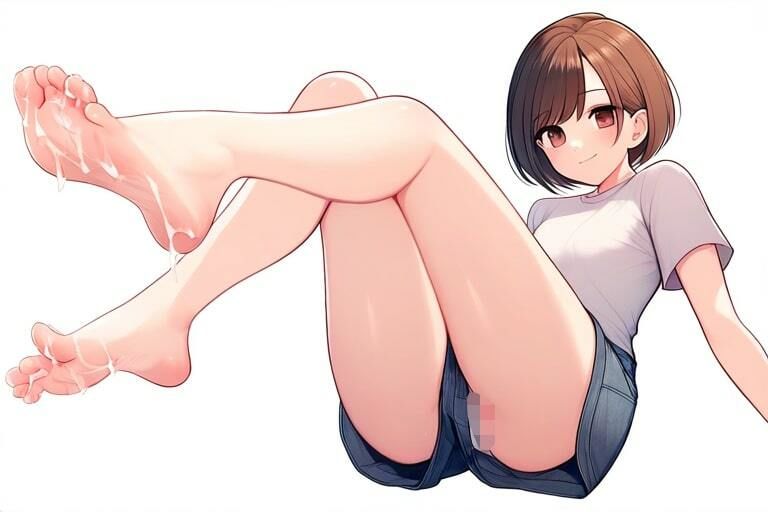 同級生の女の子に足コキお願いしてみた〜わたしで性欲処理しないでよ…〜 画像4