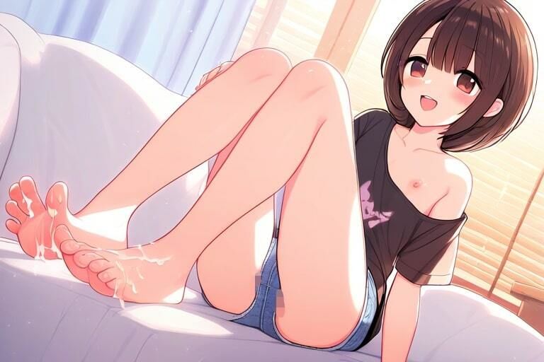 同級生の女の子に足コキお願いしてみた〜わたしで性欲処理しないでよ…〜 画像5