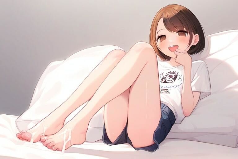 同級生の女の子に足コキお願いしてみた〜わたしで性欲処理しないでよ…〜 画像7