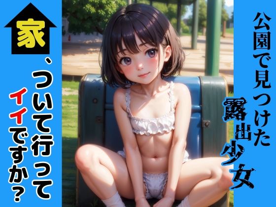 公園で見つけた露出少女 家、ついてっ行ってもイイですか？