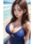 夏の海に現れた爆乳淫乱美女のHな写真集 画像2