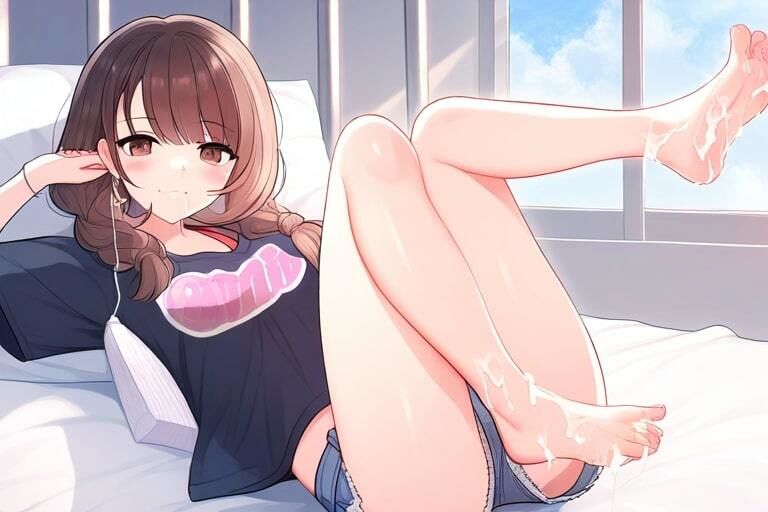 眠たげな女の子癒す代わりに足コキ〜へんたいになってもいいんですか？〜 画像1