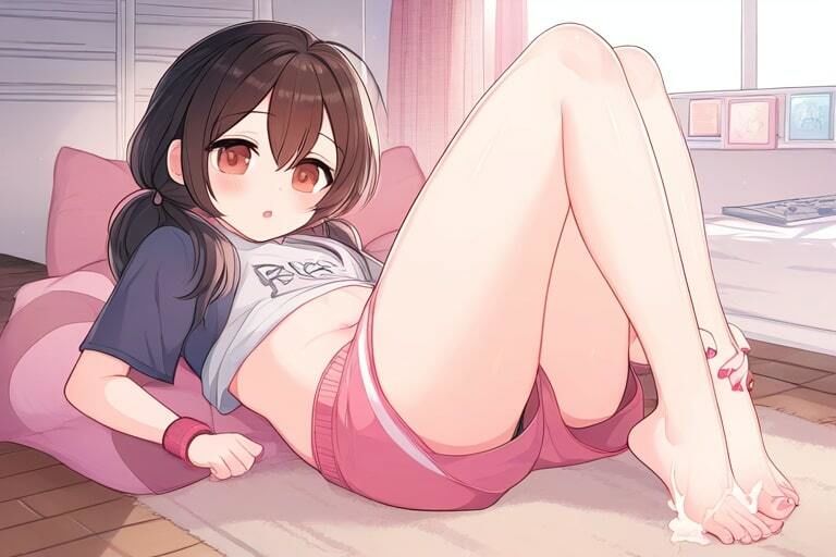 おませな女の子はエッチに興味津々〜足コキっていうんだよ〜_2