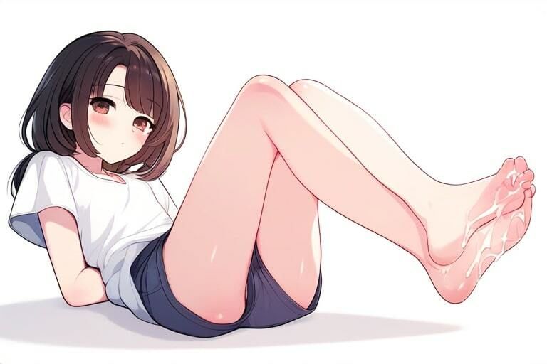 おませな女の子はエッチに興味津々〜足コキっていうんだよ〜_7