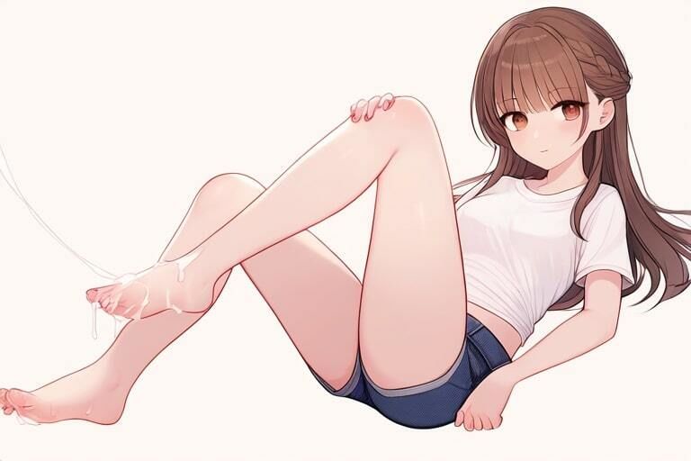 アイスキャンディー舐めながら足コキ〜澄ました顔してエッチすぎんだろ〜 画像4