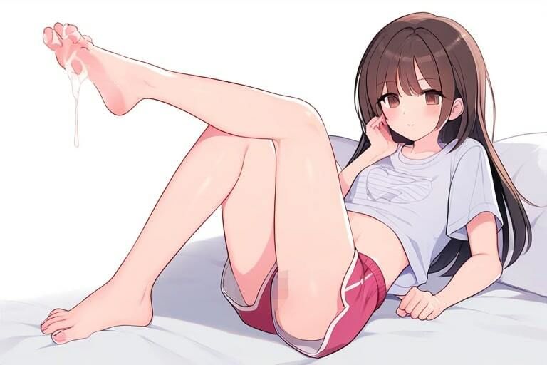 アイスキャンディー舐めながら足コキ〜澄ました顔してエッチすぎんだろ〜 画像7