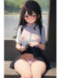 恥じらいながらパンツとおっぱい見せてくれる女の子 画像9