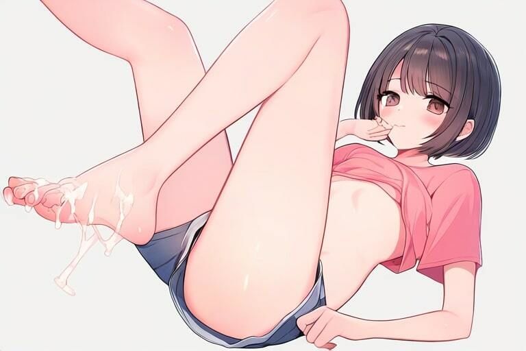 足コキ女の子と気持ちいいことする〜いっぱい出すよぉぉお〜 画像8