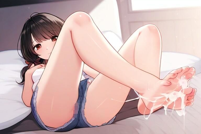 ツーサイドアップな女の子の足〜枯れるまでぶっかけまくる〜 画像7