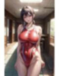 美女と巨乳と競泳水着 画像4