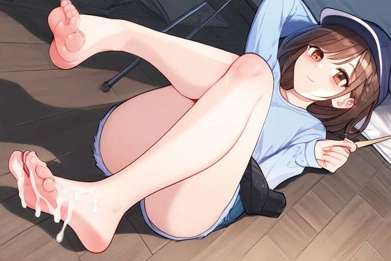 素足の綺麗な女の子と足コキ〜いっぱいシコシコして〜 画像3