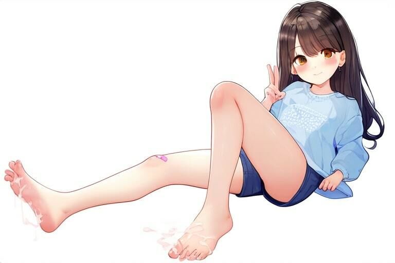 素足の綺麗な女の子と足コキ〜いっぱいシコシコして〜4