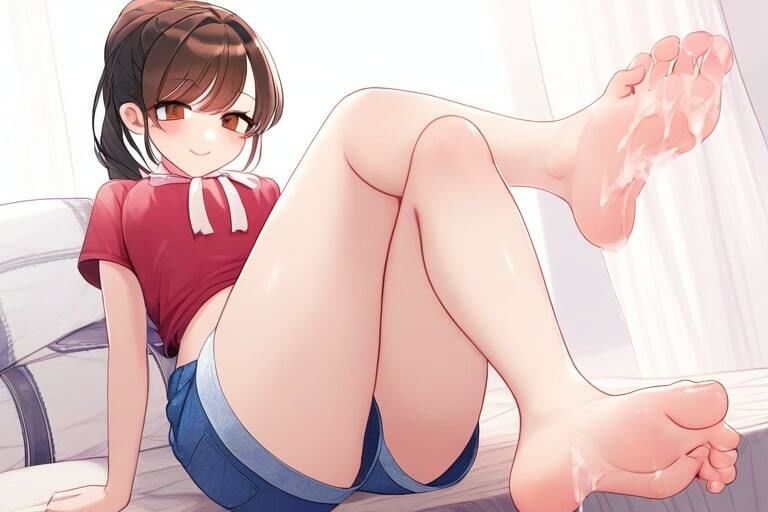 素足の綺麗な女の子と足コキ〜いっぱいシコシコして〜 画像6