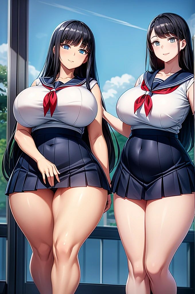 爆乳コスプレ美女【妄想イラスト美女図鑑vol.120】 画像6