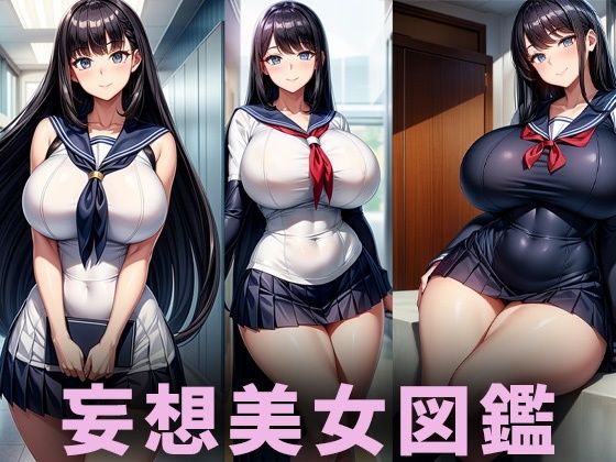 爆乳コスプレ美女【妄想イラスト美女図鑑vol.120】【AIイラスト美女研究所】