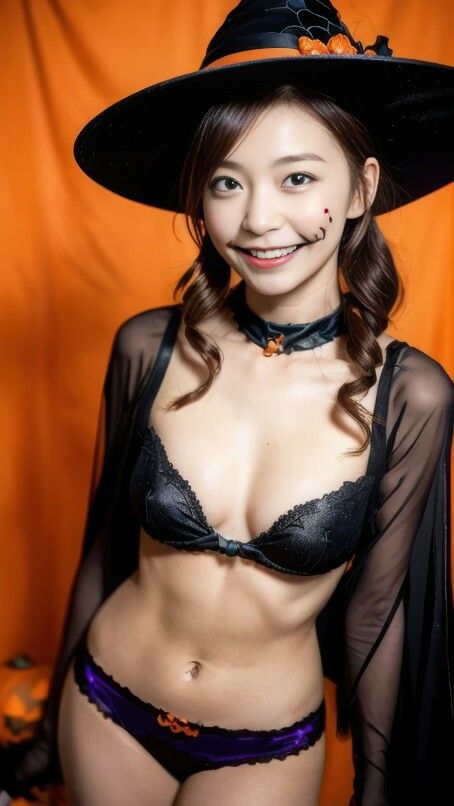 誘惑のハロウィンナイト:セクシーランジェリーコスプレ集 Vol.1 画像3