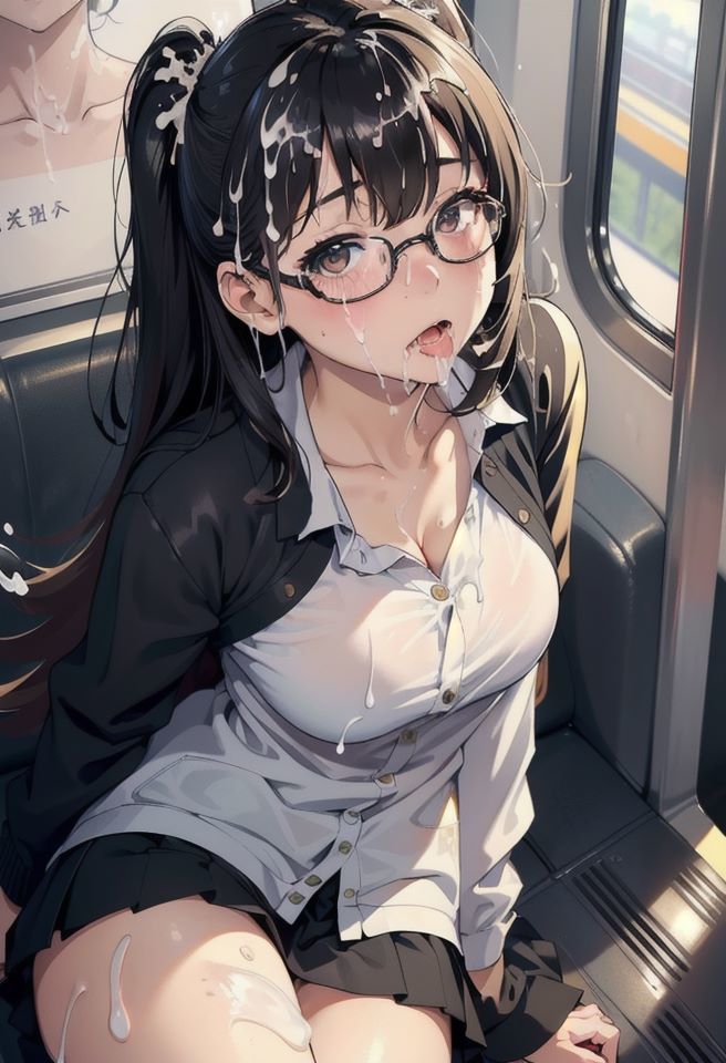 初めてサレた感覚が忘れられず電車痴〇にハマってしまった地味っ子 画像1