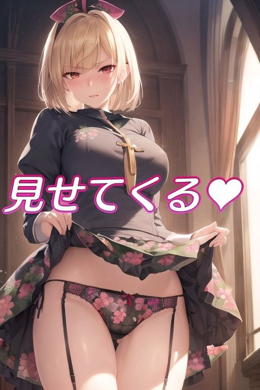 嫌な顔してパンツ見せてくる女の子〜聖女編〜