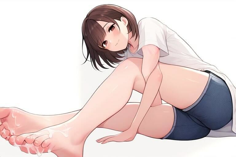 おとなしい女の子で足コキする〜性欲のはけ口〜_7