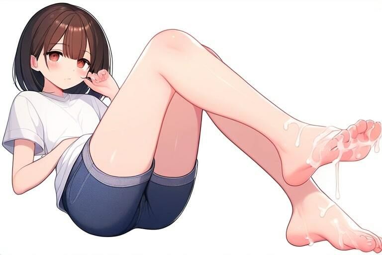 おとなしい女の子で足コキする〜性欲のはけ口〜_9