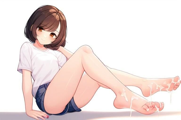 気持ちいいことが好きな女の子〜足コキと本気エッチ〜 画像7