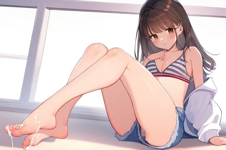 気持ちいいことが好きな女の子〜足コキと本気エッチ〜 画像8