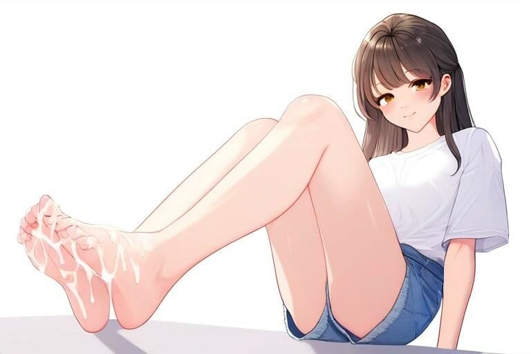 気持ちいいことが好きな女の子〜足コキと本気エッチ〜_10