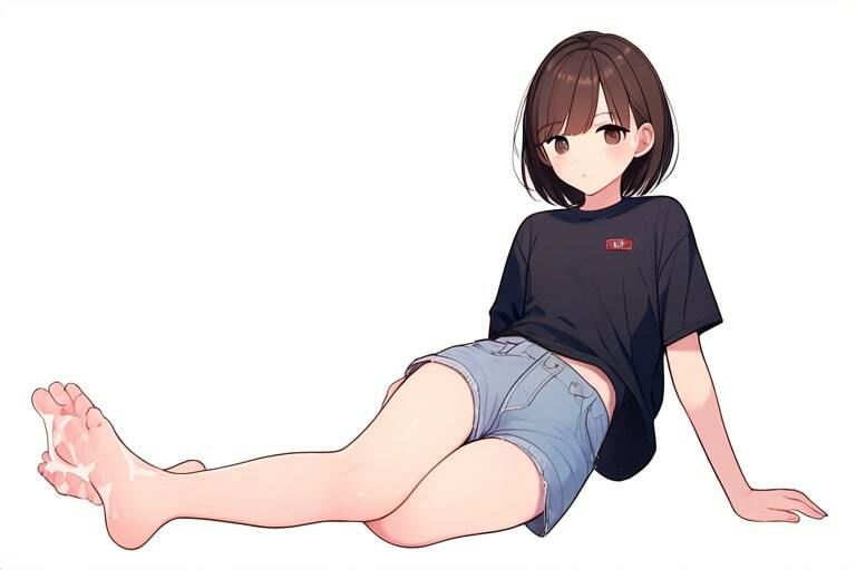 優しい女の子に踏んでもらう〜足コキぶっかけ〜10