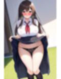 女子〇生の恥ずかしいガニ股しゃがみ 画像6